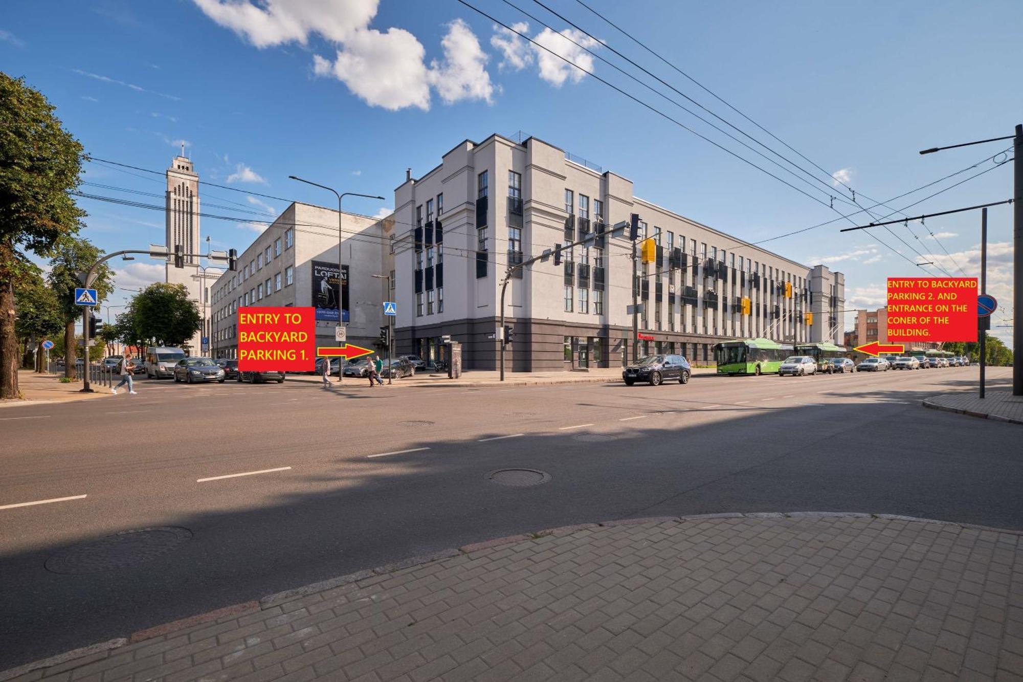 Queen Barbora Central Lofts Каунас Экстерьер фото